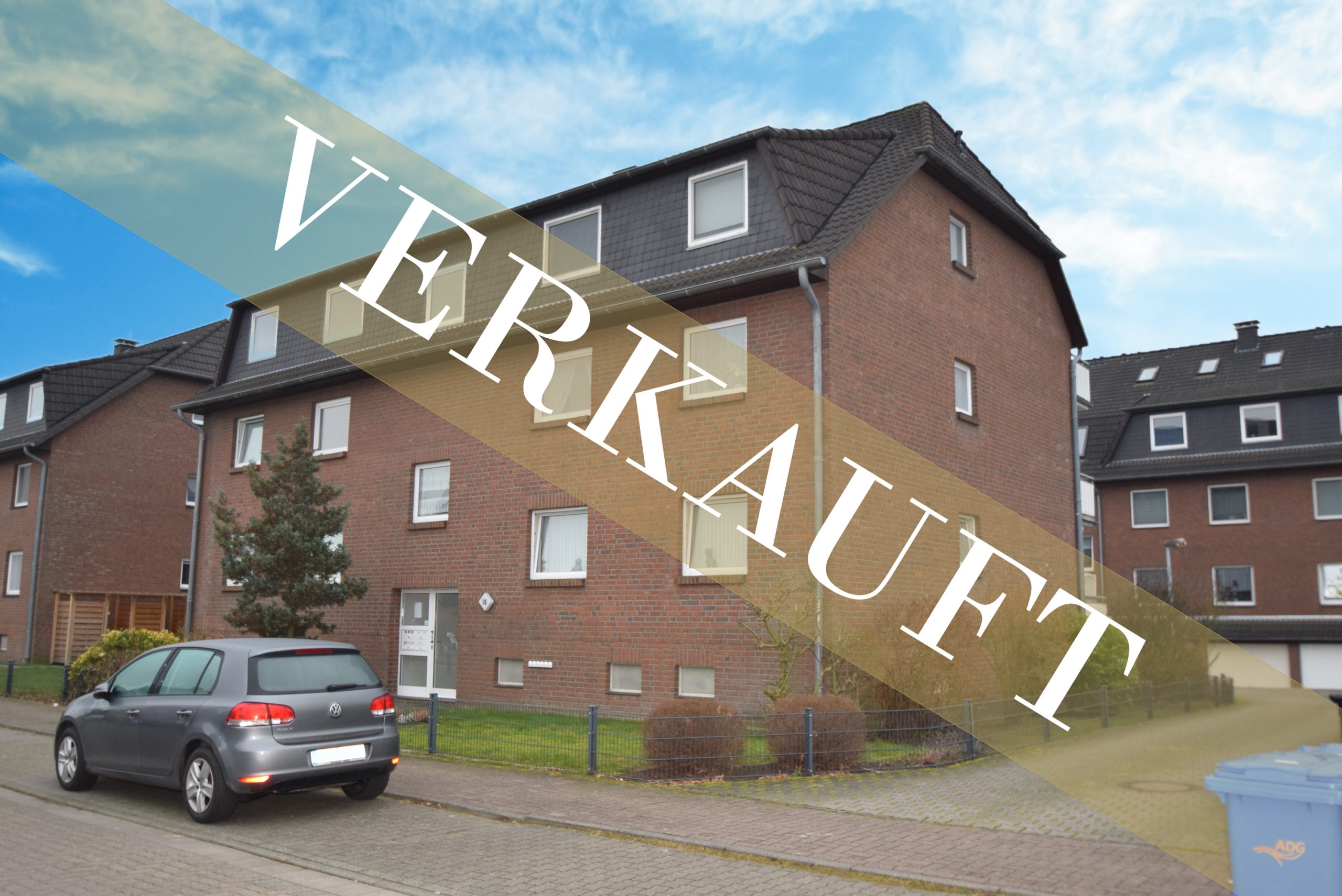 Verkauft: Delmenhorst /​ 3-Zimmer-Eigentumswohnung mit Balkon, zzgl. Garagenstellplatz