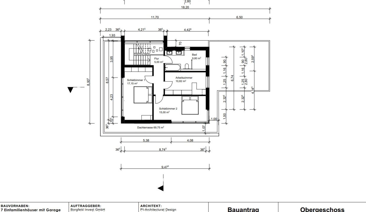 Grundriss Obergeschoss