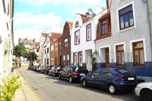 Blick aus Haustür